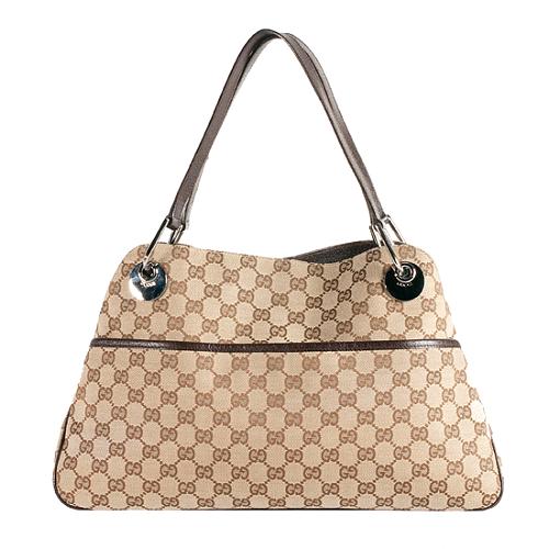 Gucci GG Canvas Eclipse Shoulder Bag