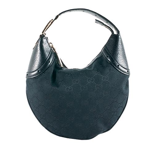 Gucci GG Canvas Glam Small Hobo Handbag