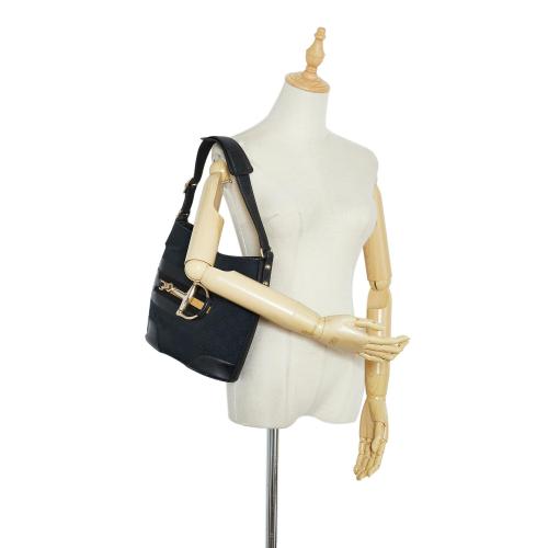 Gucci GG Canvas Hasler Shoulder Bag