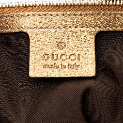 Gucci GG Canvas Horsebit Glam Hobo - FINAL SALE