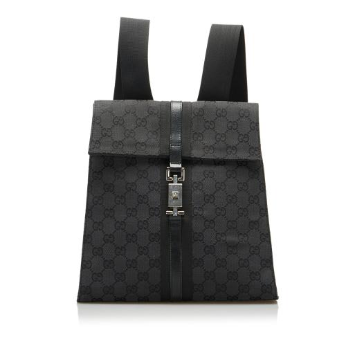 Gucci GG Canvas Jackie Backpack