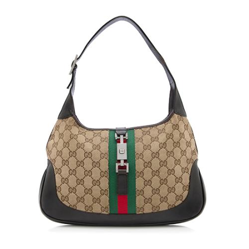Gucci GG Canvas Jackie Hobo 