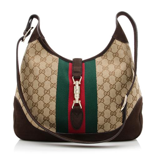 Gucci GG Canvas Original Jackie Shoulder Bag