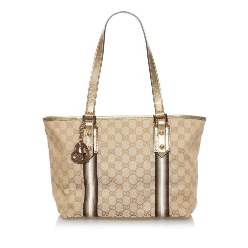 Gucci GG Canvas Jolicoeur Tote Bag