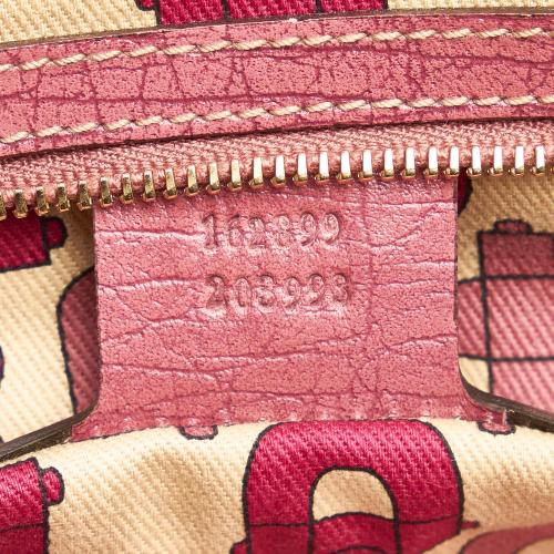 Gucci GG Canvas Jolicoeur Messenger Bag - Pink Crossbody Bags