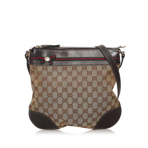 Gucci GG Canvas Mayfair Crossbody Bag