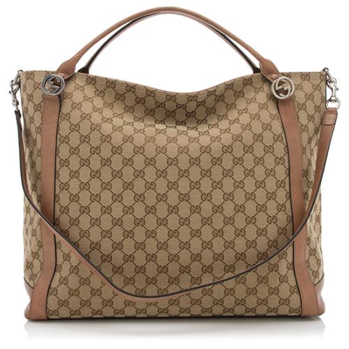 Gucci GG Canvas Miss GG Top Handle Tote