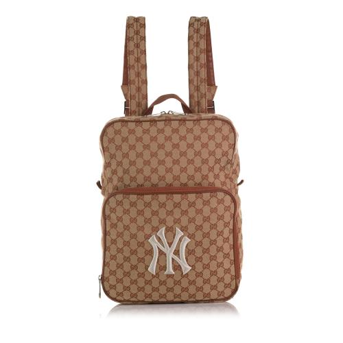 Gucci GG Canvas NY Yankees Backpack