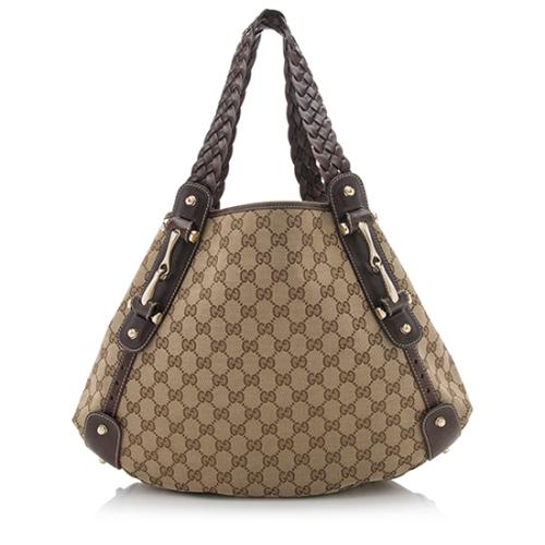 Gucci GG Canvas Pelham Medium Shoulder Bag - FINAL SALE 