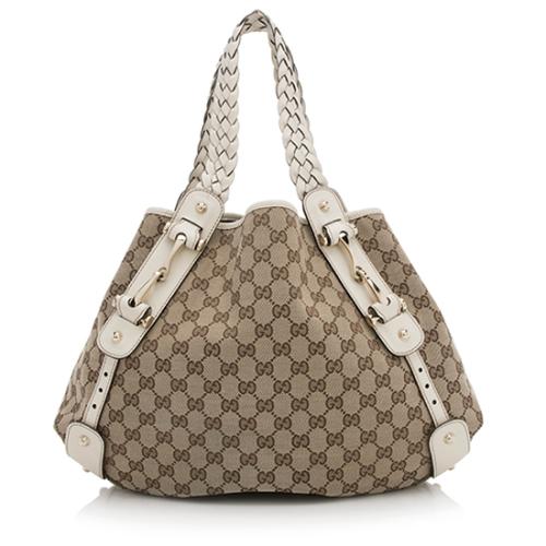 Gucci GG Canvas Pelham Medium Shoulder Bag 