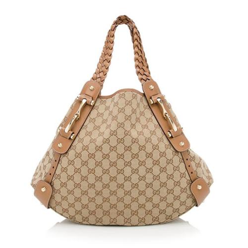 Gucci GG Canvas Pelham Medium Shoulder Bag 