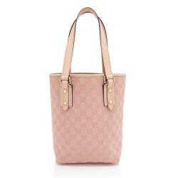 Gucci GG Canvas Small Vertical Tote