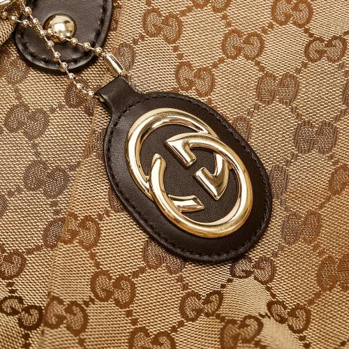 Gucci GG Canvas Sukey Handbag