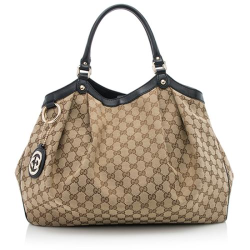 Gucci GG Canvas Sukey Large Tote