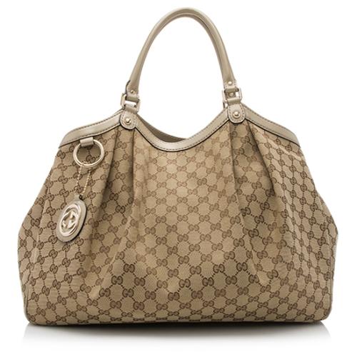 Gucci GG Canvas Sukey Large Tote