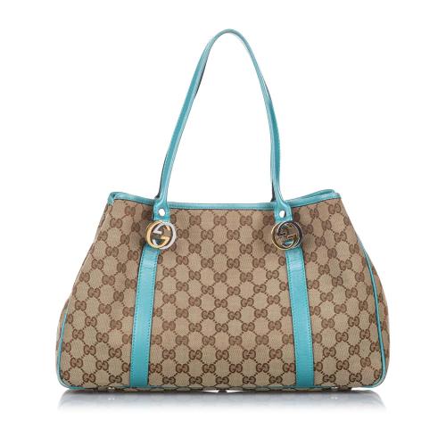 Gucci GG Canvas Twins Tote Bag