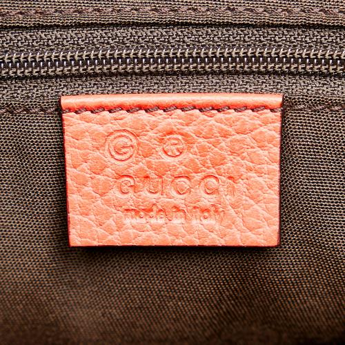 Gucci GG Charm Dome Leather Handbag