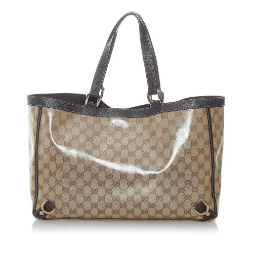 Gucci GG Crystal Abbey D-Ring Tote Bag