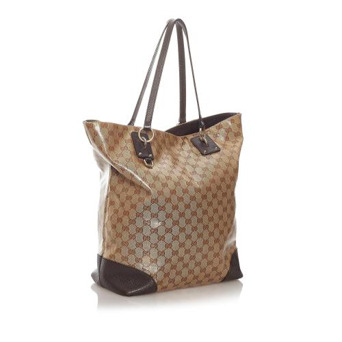 Gucci GG Crystal Charm Tote Bag