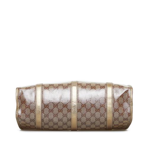 Gucci GG Crystal Jackie Bag - Gold Shoulder Bags, Handbags - GUC1309396