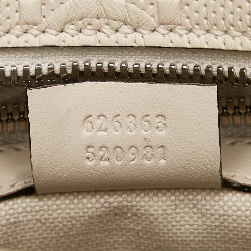 Gucci GG Embossed Perforated Square Bag