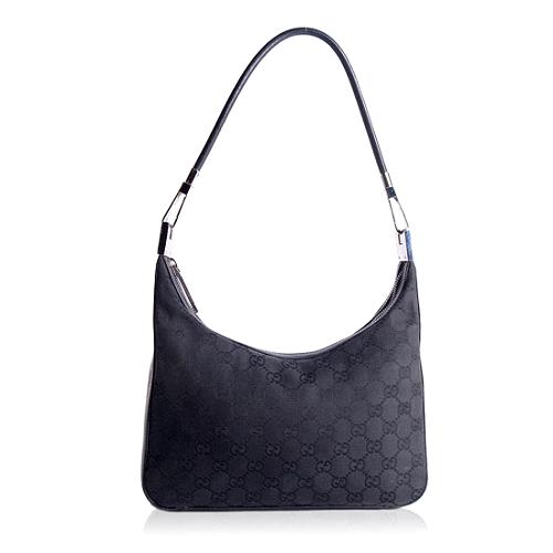 Gucci GG Fabric Binoche Medium Shoulder Handbag