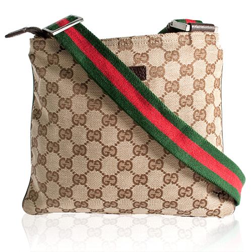 Gucci GG Fabric Mini Messenger 