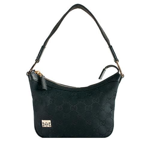 Gucci GG Fabric Mini Shoulder Handbag