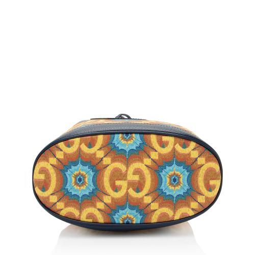 Gucci GG Kaleidoscope Canvas 100th Anniversary Bucket Bag