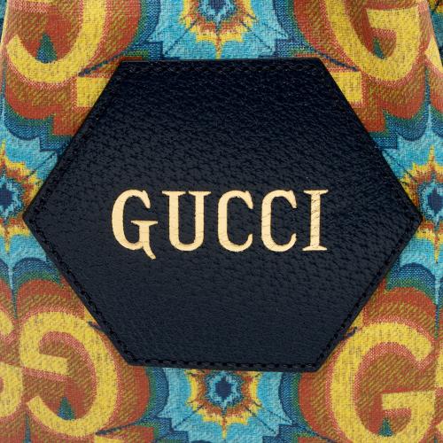 Gucci GG Kaleidoscope Canvas 100th Anniversary Bucket Bag