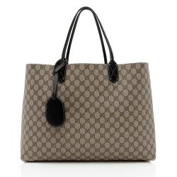 Gucci GG Supreme Leather Large Reversible Tote