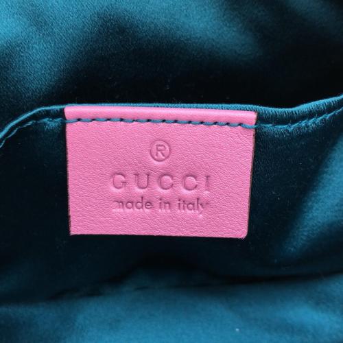 Gucci GG Marmont Velvet Crystal Belt Bag