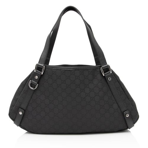 Gucci GG Nylon Abbey Medium Shoulder Bag