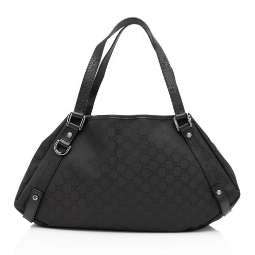 Gucci GG Nylon Abbey Medium Shoulder Bag