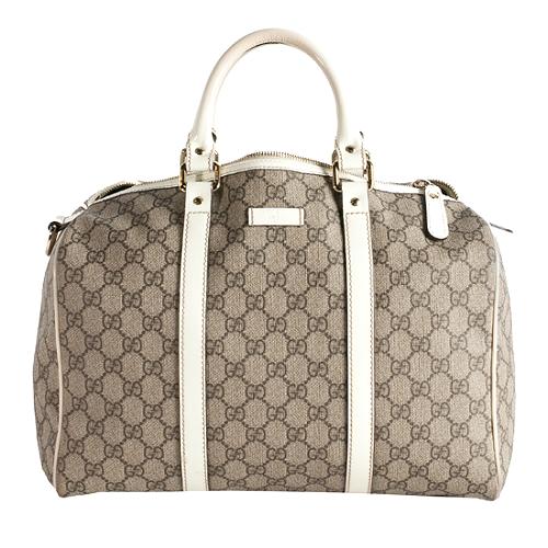 Gucci GG Supreme Joy Medium Boston Bag - FINAL SALE
