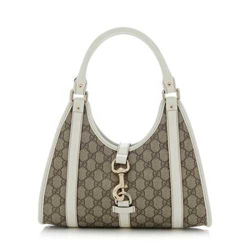 Gucci GG Supreme Joy Bardot Small Shoulder Bag