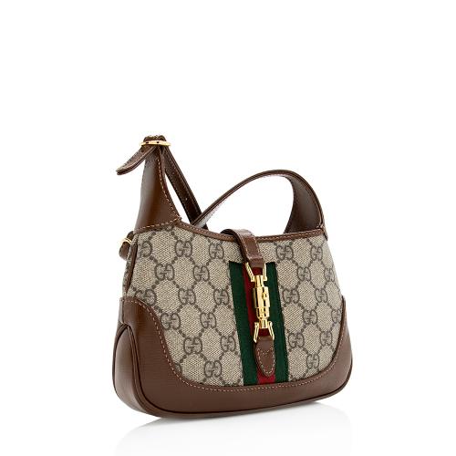 Gucci GG Supreme 1961 Jackie Mini Shoulder Bag