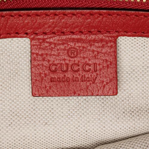 Gucci GG Supreme Apple Monogram N/S Shopping Tote