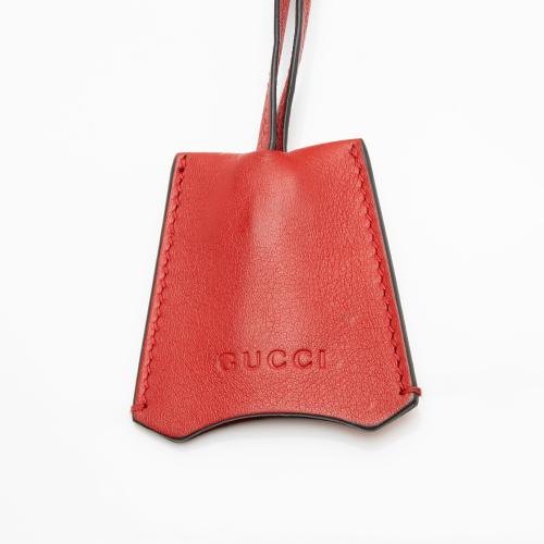 Gucci GG Supreme Apple Padlock Small Shoulder Bag