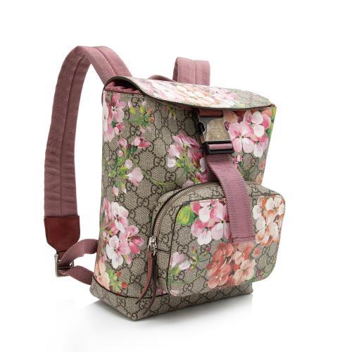 Gucci GG Supreme Blooms Small Backpack