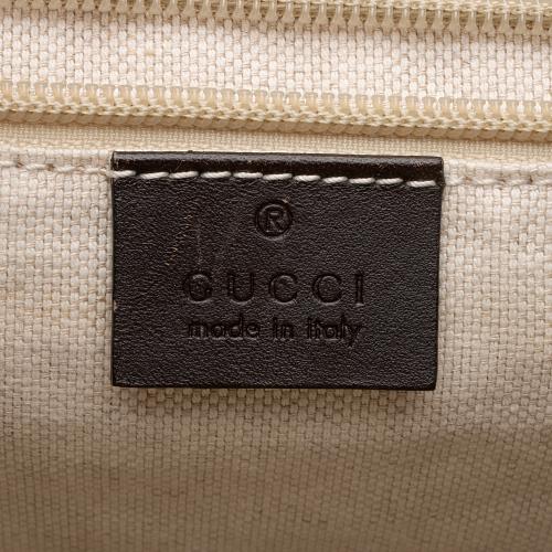 Gucci GG Supreme Buckle Backpack