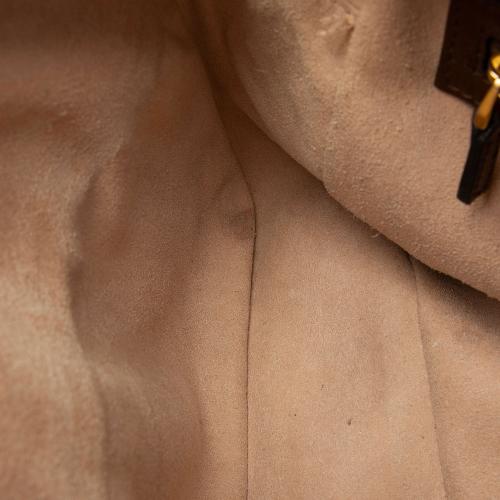 Gucci GG Supreme Calfskin Horsebit 1955 Small Shoulder Bag
