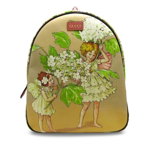 Gucci GG Supreme Childrens Fairy Print Backpack