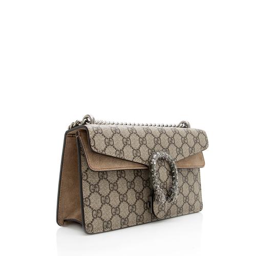 Gucci GG Supreme Crystal Dionysus Small Shoulder Bag