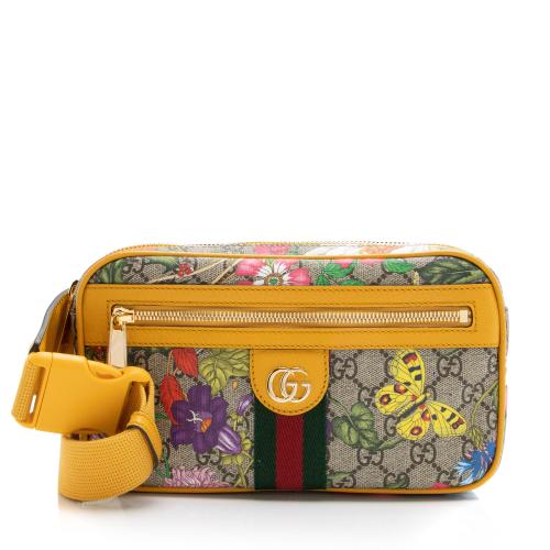 Gucci GG Supreme Flora Ophidia Belt Bag