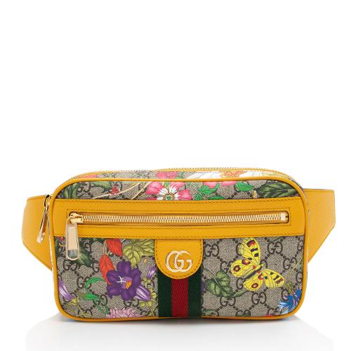 Gucci GG Supreme Flora Ophidia Belt Bag