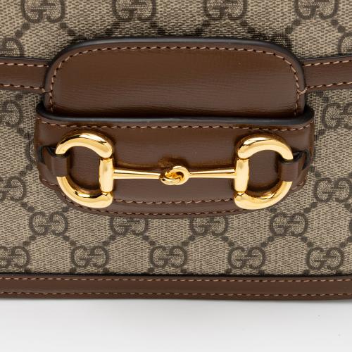 Gucci GG Supreme Horsebit 1955 Shoulder Bag