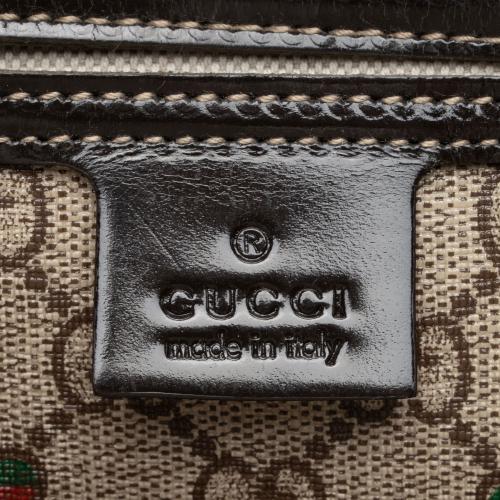 Gucci GG Supreme Tattoo Hearts Joy Boston Bag