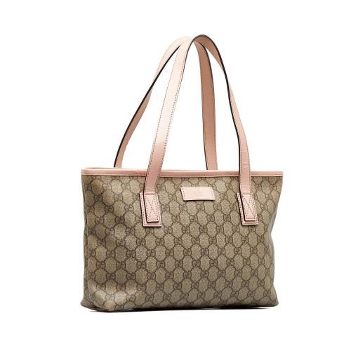 Gucci Pink/Beige GG Canvas Small Joy Tote Bag Gucci