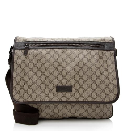 Gucci GG Supreme Large Messenger Bag